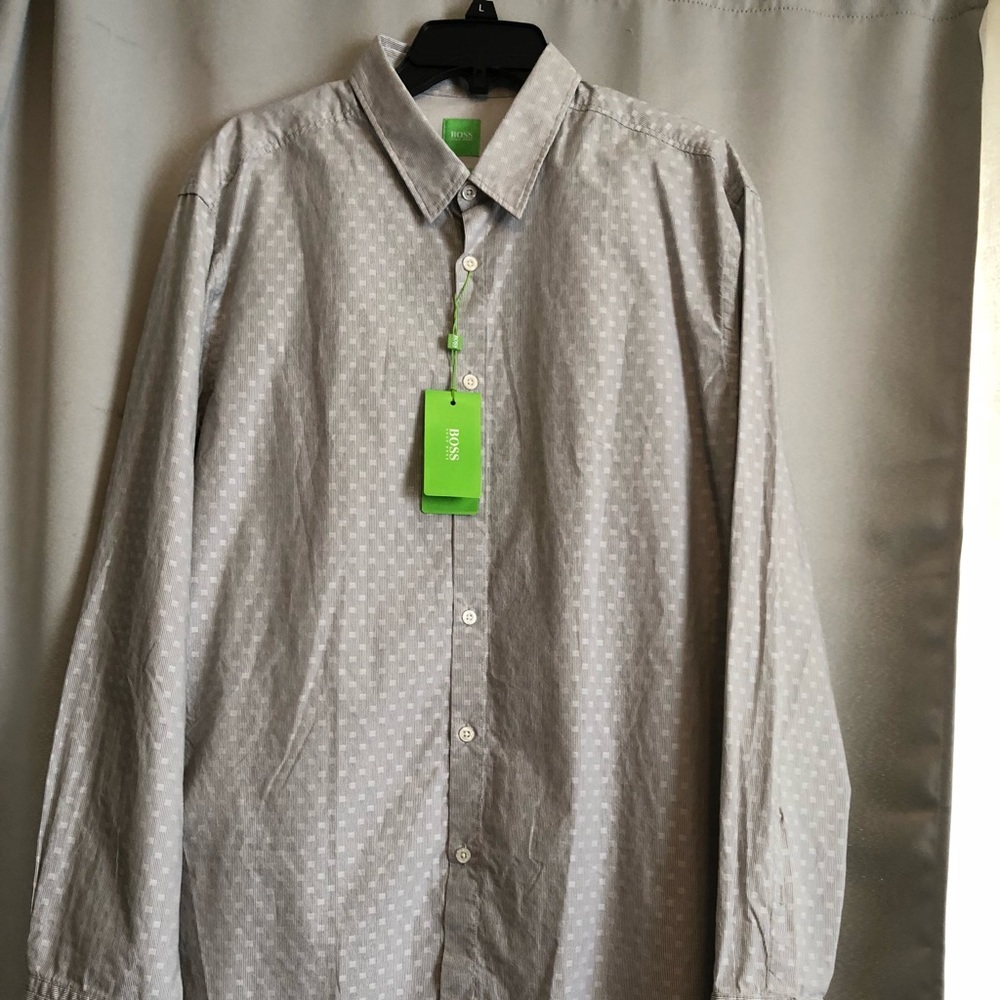 Hugo Boss Long Sleeve Shirt Size XXL